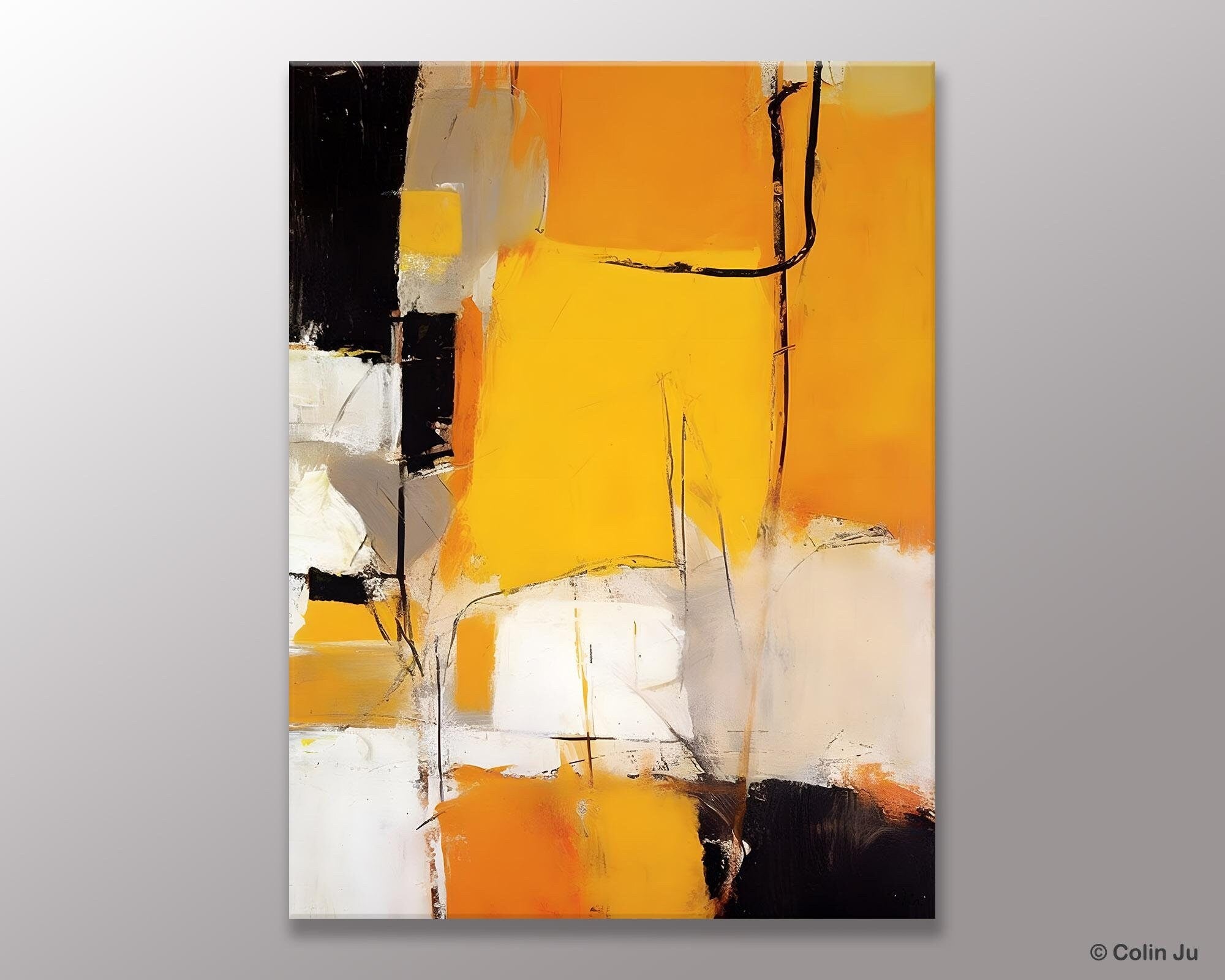 Extra Large Paintings for Bedroom, Abstract Wall Paintings, Large Contemporary Wall Art, Hand Painted Canvas Art, Original Modern Painting-Art Painting Canvas