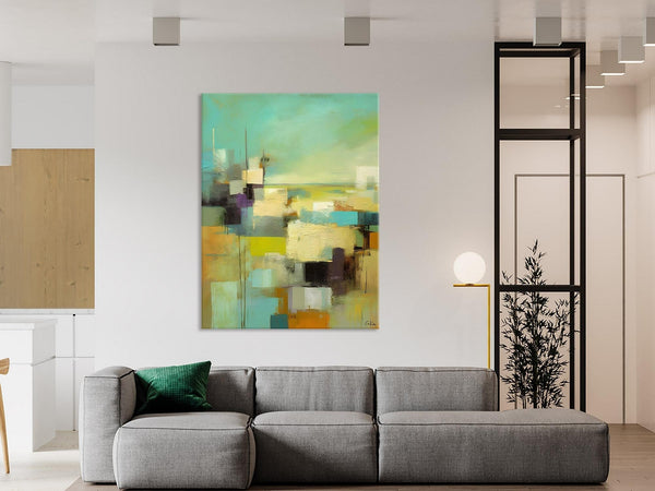 Original Canvas Art, Contemporary Acrylic Painting on Canvas, Large Wall Art Painting for Bedroom, Oversized Modern Abstract Wall Paintings-Art Painting Canvas