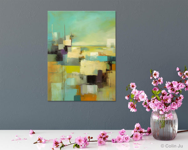 Original Canvas Art, Contemporary Acrylic Painting on Canvas, Large Wall Art Painting for Bedroom, Oversized Modern Abstract Wall Paintings-Art Painting Canvas