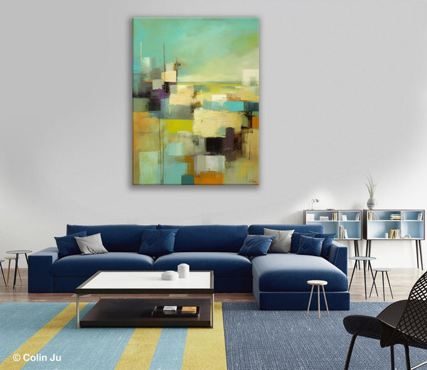 Original Canvas Art, Contemporary Acrylic Painting on Canvas, Large Wall Art Painting for Bedroom, Oversized Modern Abstract Wall Paintings-Art Painting Canvas