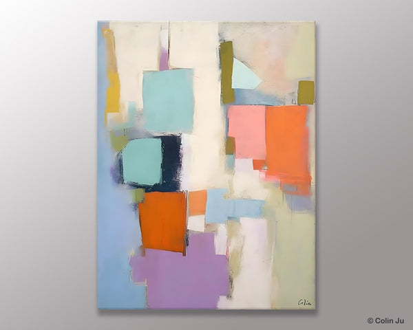 Contemporary Paintings on Canvas, Large Wall Art Painting for Dining Room, Original Abstract Wall Art Painting, Abstract Paintings on Canvas-Art Painting Canvas