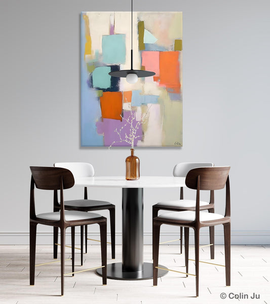 Contemporary Paintings on Canvas, Large Wall Art Painting for Dining Room, Original Abstract Wall Art Painting, Abstract Paintings on Canvas-Art Painting Canvas