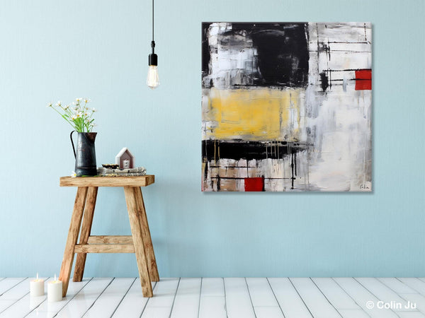Original Modern Acrylic Artwork, Extra Large Abstract Paintings for Dining Room, Modern Canvas Art Paintings, Abstract Wall Art for Bedroom-Art Painting Canvas