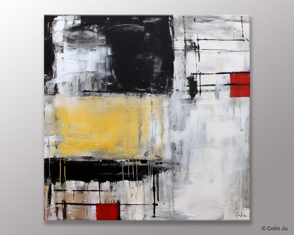 Original Modern Acrylic Artwork, Extra Large Abstract Paintings for Dining Room, Modern Canvas Art Paintings, Abstract Wall Art for Bedroom-Art Painting Canvas