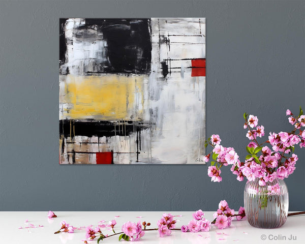 Original Modern Acrylic Artwork, Extra Large Abstract Paintings for Dining Room, Modern Canvas Art Paintings, Abstract Wall Art for Bedroom-Art Painting Canvas