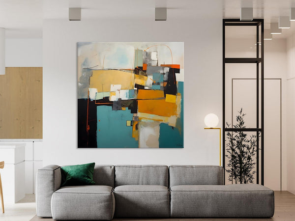 Contemporary Canvas Art for Living Room, Modern Acrylic Paintings, Original Modern Paintings, Extra Large Abstract Paintings on Canvas-Art Painting Canvas
