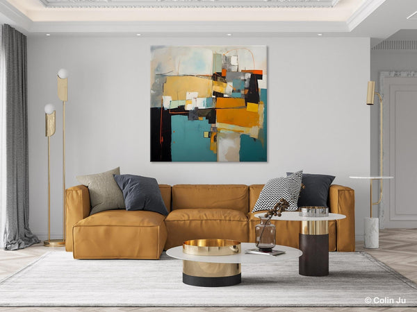 Contemporary Canvas Art for Living Room, Modern Acrylic Paintings, Original Modern Paintings, Extra Large Abstract Paintings on Canvas-Art Painting Canvas