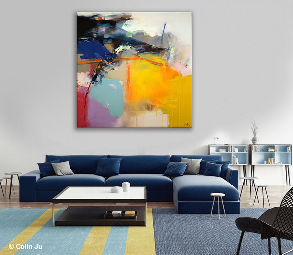 Original Modern Abstract Artwork, Extra Large Canvas Paintings for Living Room, Modern Canvas Art Paintings, Abstract Wall Art for Sale-Art Painting Canvas
