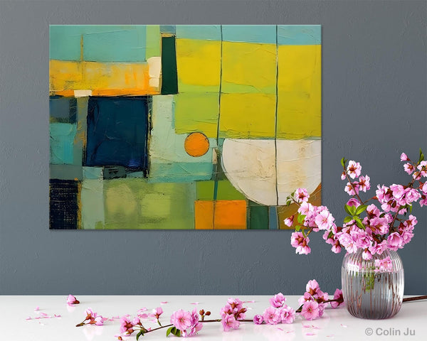 Contemporary Acrylic Paintings, Hand Painted Original Canvas Wall Art, Large Canvas Art Painting for Bedroom, Huge Modern Abstract Paintings-Art Painting Canvas