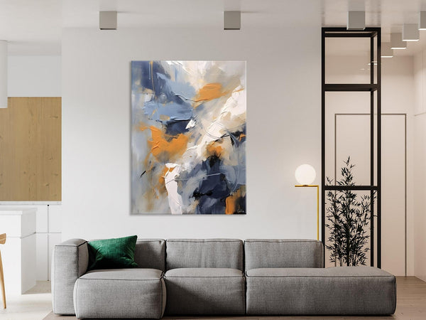 Contemporary Acrylic Paintings on Canvas, Large Wall Art Paintings for Bedroom, Oversized Abstract Wall Art Paintings, Original Abstract Art-Art Painting Canvas