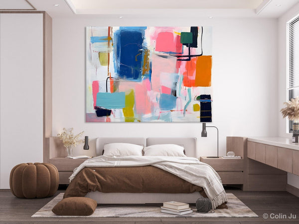 Large Wall Art Painting for Bedroom, Original Canvas Art, Oversized Modern Abstract Wall Paintings, Contemporary Acrylic Painting on Canvas-Art Painting Canvas
