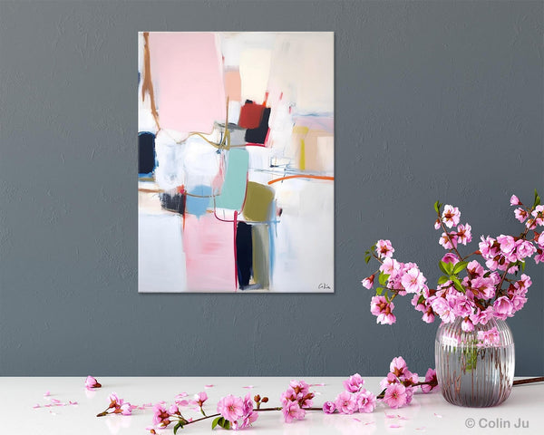 Hand Painted Canvas Art, Modern Paintings, Large Contemporary Wall Art, Extra Large Paintings for Living Room, Original Abstract Painting-Art Painting Canvas