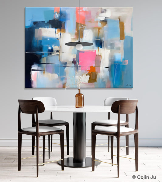 Large Wall Art Paintings, Simple Canvas Art, Contemporary Painting on Canvas, Original Canvas Wall Art for sale, Simple Abstract Paintings-Art Painting Canvas