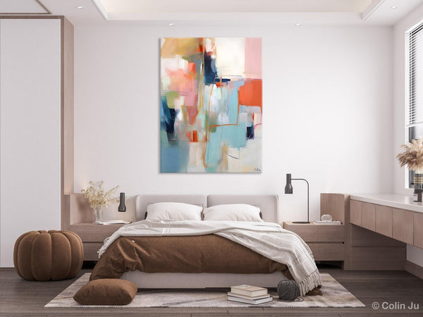 Large Wall Art Painting for Bedroom, Oversized Abstract Wall Art Paintings, Original Modern Artwork, Contemporary Acrylic Painting on Canvas-Art Painting Canvas
