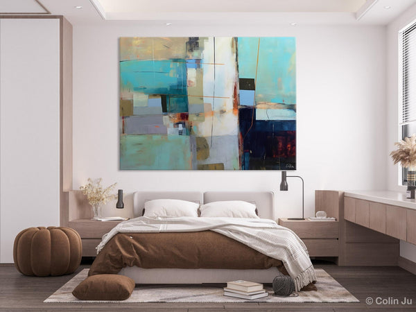Hand Painted Original Canvas Wall Art, Large Canvas Art Painting for Bedroom, Huge Modern Abstract Paintings, Contemporary Acrylic Paintings-Art Painting Canvas