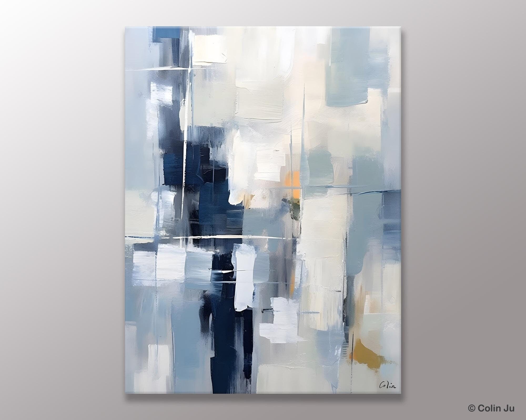 Large Modern Canvas Wall Paintings, Original Abstract Art, Large Wall Art Painting for Dining Room, Hand Painted Acrylic Painting on Canvas-Art Painting Canvas