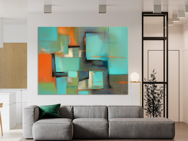 Large Canvas Art Painting for Bedroom, Huge Modern Abstract Paintings, Hand Painted Original Canvas Wall Art, Contemporary Acrylic Paintings-Art Painting Canvas