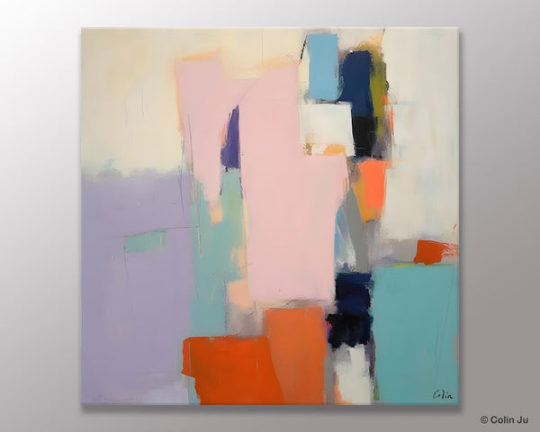 Modern Acrylic Paintings, Original Modern Paintings, Contemporary Canvas Art for Living Room, Extra Large Abstract Paintings on Canvas-Art Painting Canvas
