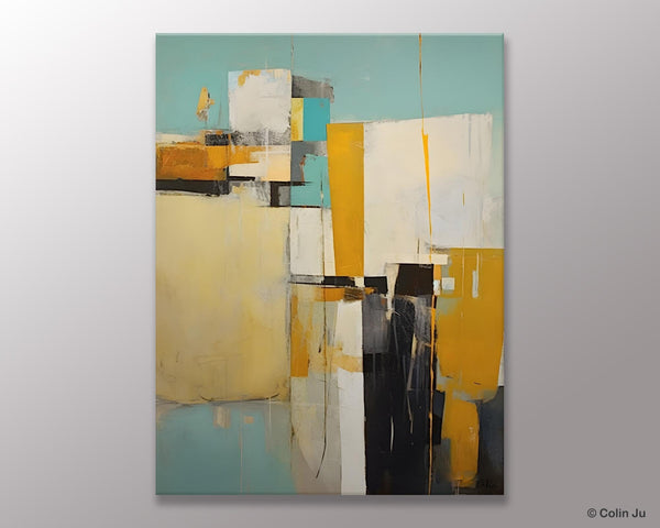 Large Modern Canvas Wall Art Paintings, Large Wall Art Paintings for Bedroom, Original Abstract Art, Hand Painted Acrylic Painting on Canvas-Art Painting Canvas