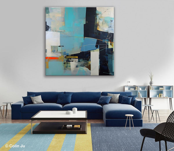 Original Abstract Wall Art, Contemporary Canvas Art, Simple Canvas Paintings, Large Abstract Art for Bedroom, Modern Acrylic Art for Sale-Art Painting Canvas
