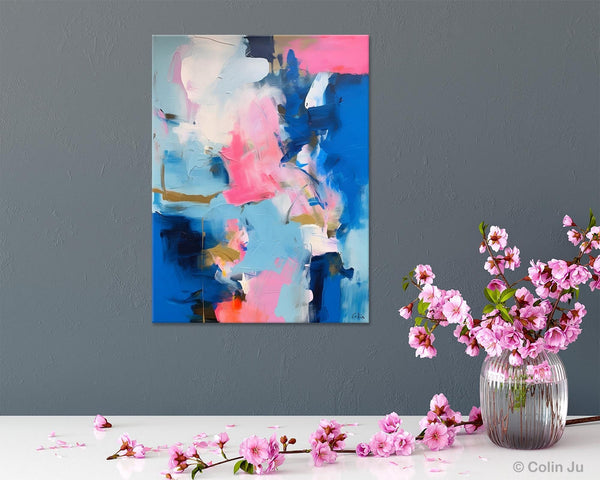 Large Abstract Painting for Bedroom, Oversized Canvas Wall Art Paintings, Original Modern Artwork, Contemporary Acrylic Painting on Canvas-Art Painting Canvas
