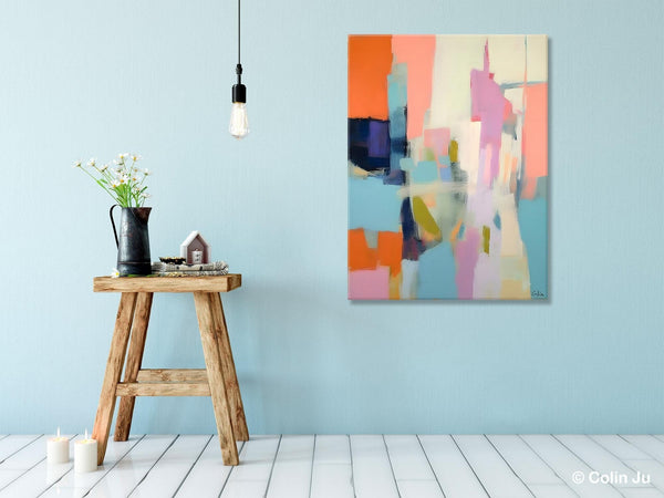 Large Modern Canvas Art for Bedroom, Original Wall Art Paintings, Large Paintings for Sale, Hand Painted Canvas Art, Acrylic Art on Canvas-Art Painting Canvas