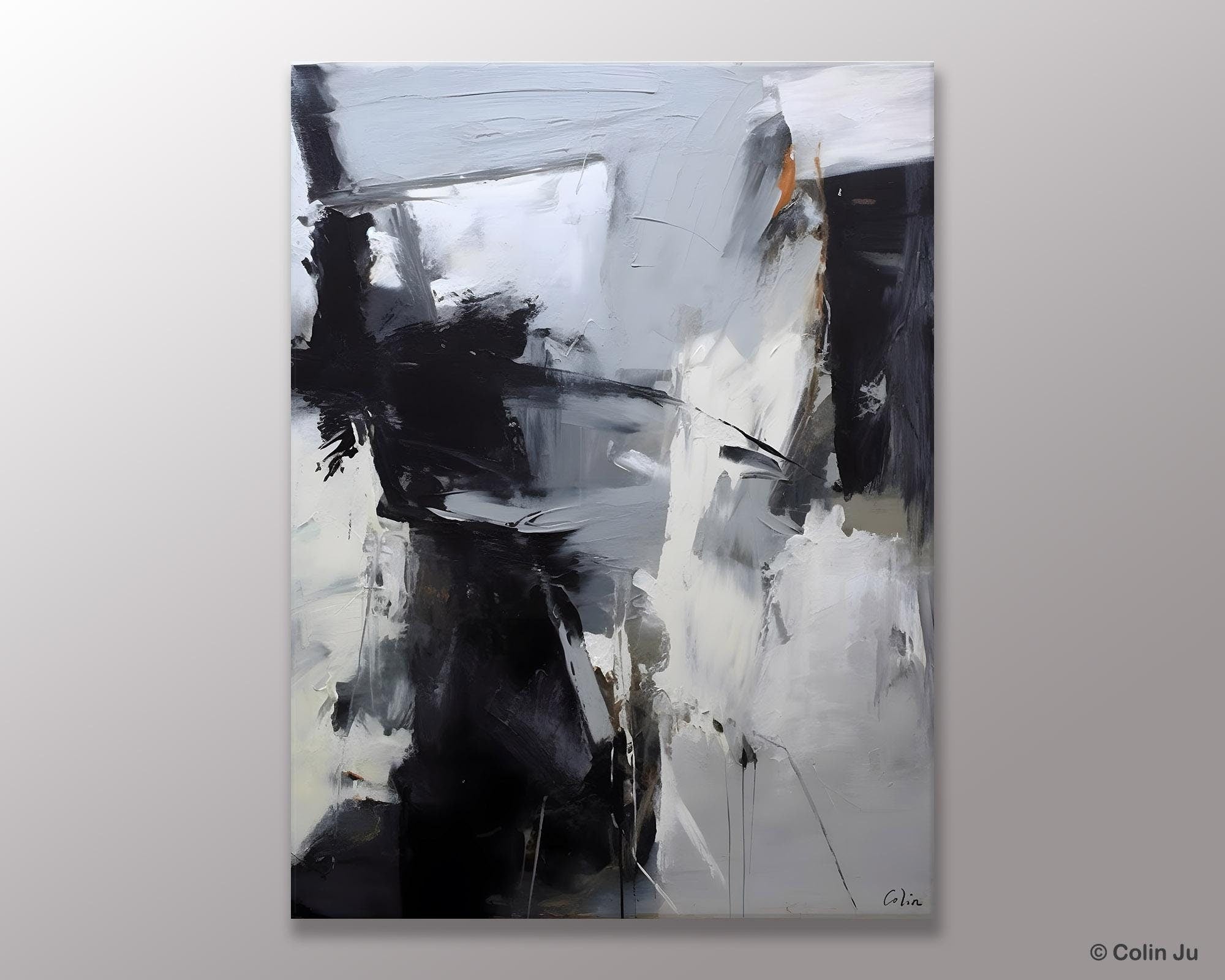Original Abstract Canvas Art, Large Wall Painting for Bedroom, Hand Painted Canvas Art, Large Modern Paintings, Acrylic Painting on Canvas-Art Painting Canvas