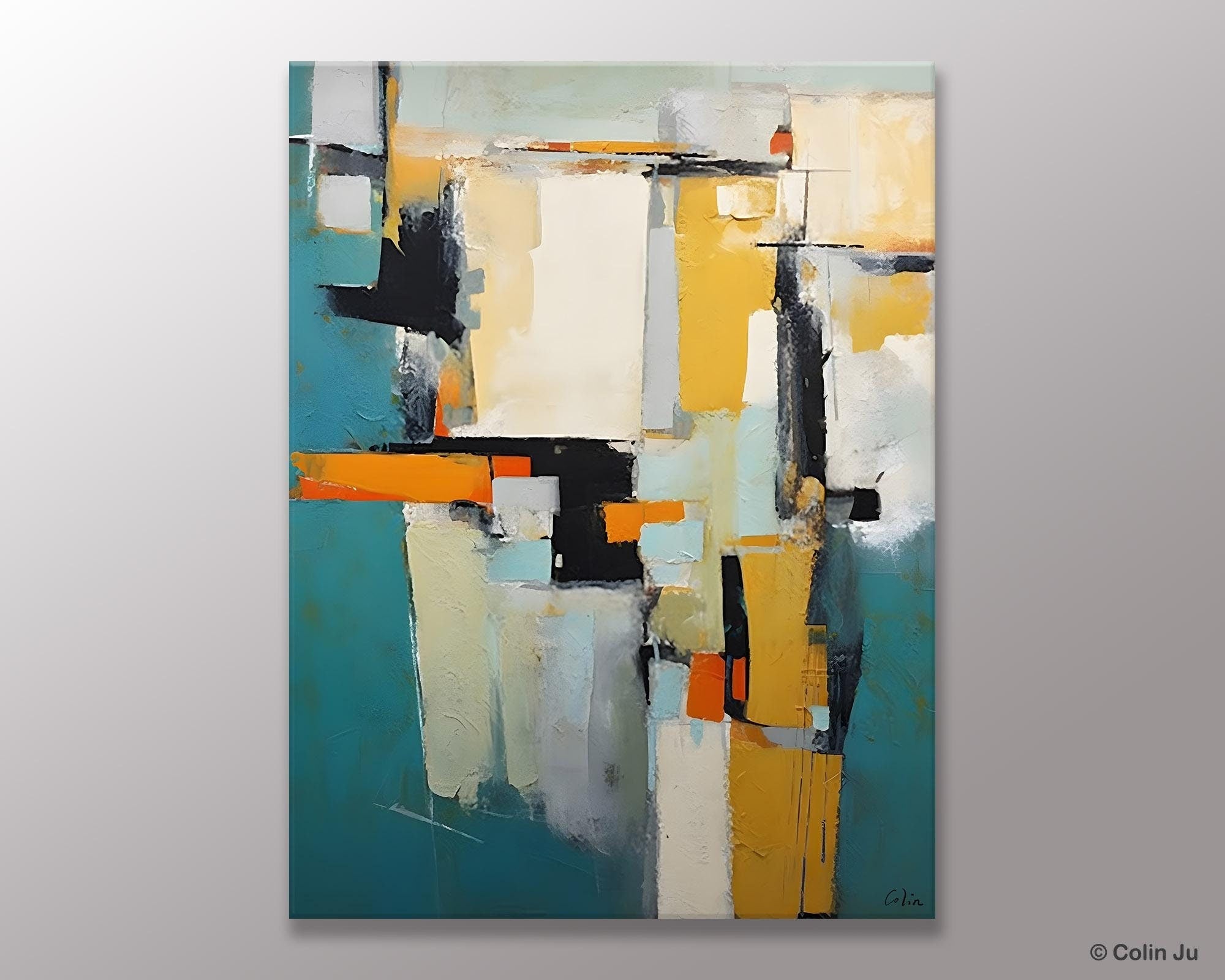 Heavy Texture Paintings, Large Original Wall Art Painting for Bedroom, Large Modern Canvas Paintings, Acrylic Paintings on Canvas-Art Painting Canvas