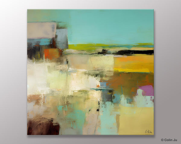 Original Modern Abstract Art for Bedroom, Extra Large Canvas Paintings for Living Room, Abstract Wall Art for Sale, Simple Modern Art-Art Painting Canvas