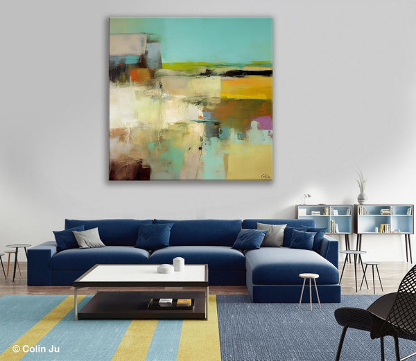 Original Modern Abstract Art for Bedroom, Extra Large Canvas Paintings for Living Room, Abstract Wall Art for Sale, Simple Modern Art-Art Painting Canvas