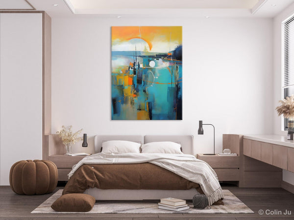 Extra Large Modern Canvas Art for Bedroom, Original Art Paintings, Large Paintings for Sale, Hand Painted Canvas Art, Acrylic Art on Canvas-Art Painting Canvas