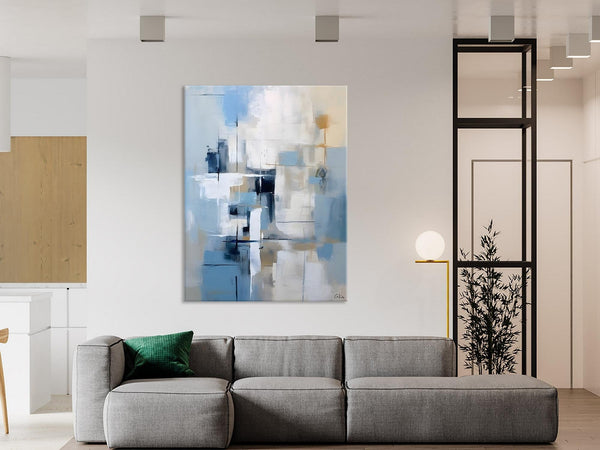Hand Painted Acrylic Painting on Canvas, Large Modern Canvas Art, Original Abstract Art Paintings, Large Wall Art Painting for Dining Room-Art Painting Canvas