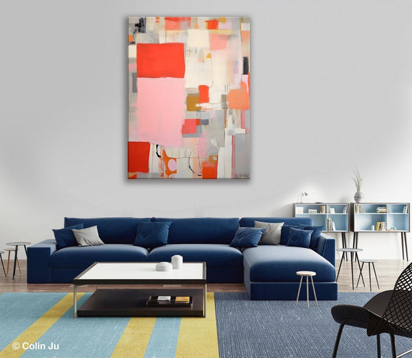 Original Wall Art Paintings, Large Paintings for Sale, Large Modern Canvas Art for Bedroom, Hand Painted Canvas Art, Acrylic Art on Canvas-Art Painting Canvas