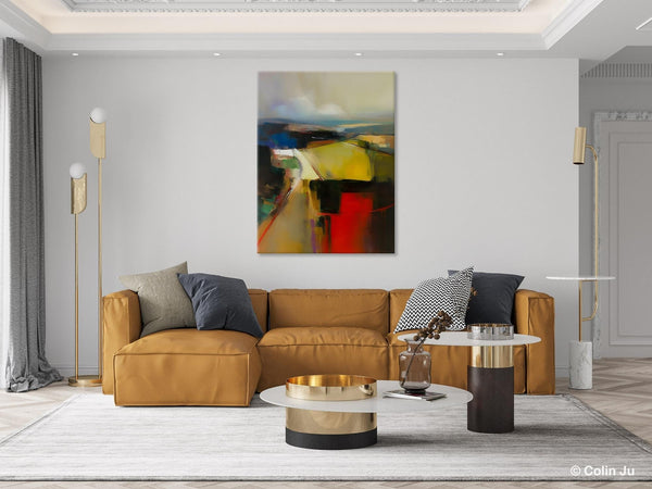 Oversized Abstract Wall Art Paintings, Large Wall Paintings for Bedroom, Contemporary Abstract Paintings on Canvas, Original Abstract Art-Art Painting Canvas