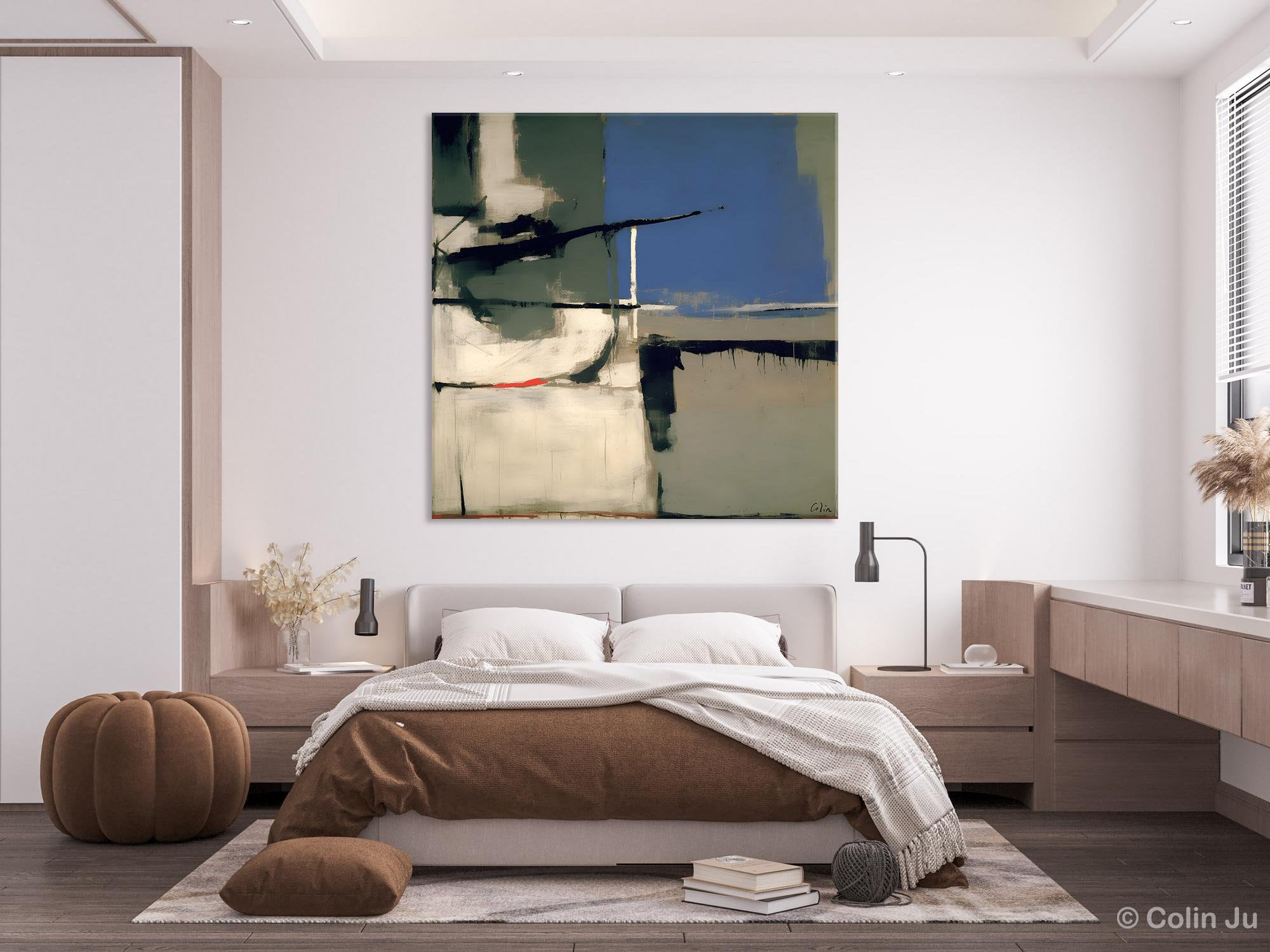 Original Abstract Art for Living Room, Contemporary Wall Art on Canvas, Extra Large Abstract Art for Bedroom, Modern Acrylic Art for Sale-Art Painting Canvas