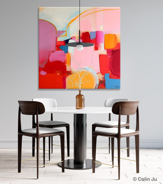 Large Abstract Art for Bedroom, Original Abstract Wall Art, Modern Canvas Paintings, Simple Modern Acrylic Artwork, Contemporary Canvas Art-Art Painting Canvas