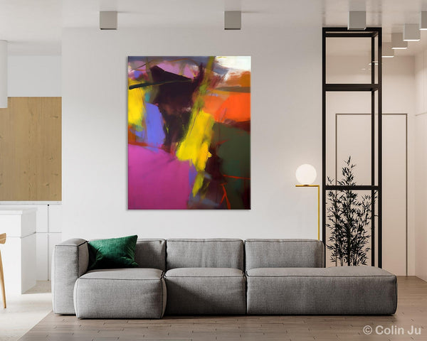 Abstract Paintings for Sale, Modern Wall Art for Living Room, Contemporary Acrylic Paintings, Original Abstract Art, Abstract Art on Canvas-Art Painting Canvas