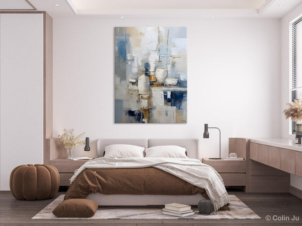 Oversized Contemporary Acrylic Paintings, Modern Abstract Paintings, Original Canvas Wall Art, Extra Large Canvas Painting for Living Room-Art Painting Canvas