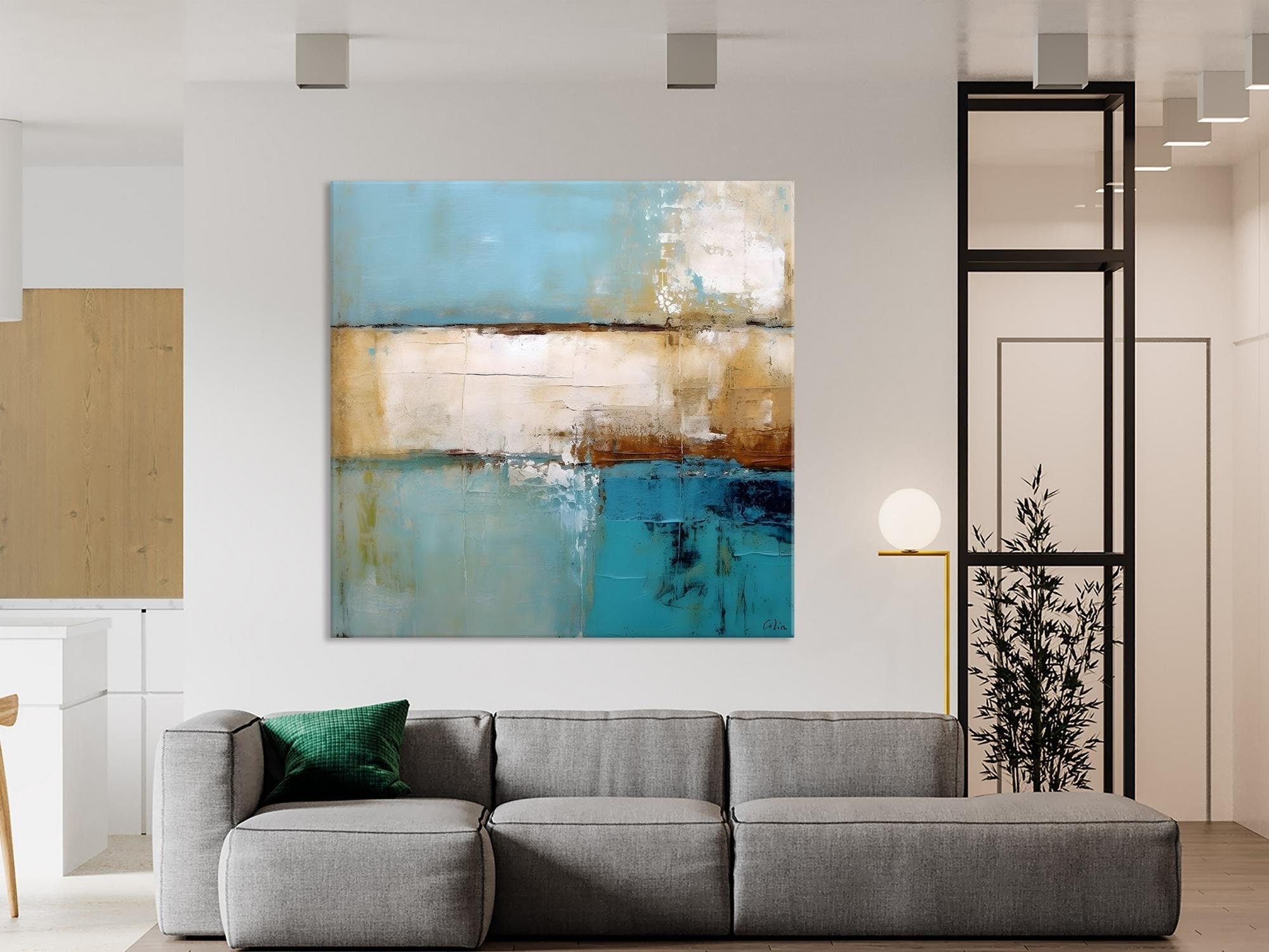 Contemporary Canvas Art, Modern Acrylic Artwork, Hand Painted Canvas Art, Original Abstract Wall Art, Extra Large Abstract Painting for Sale-Art Painting Canvas