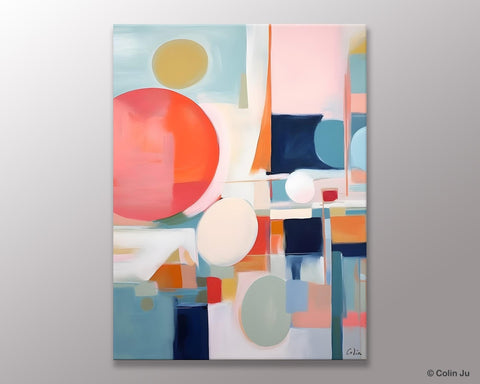 Large Contemporary Wall Art, Acrylic Painting on Canvas, Extra Large Paintings for Dining Room, Modern Paintings, Original Abstract Painting-Art Painting Canvas