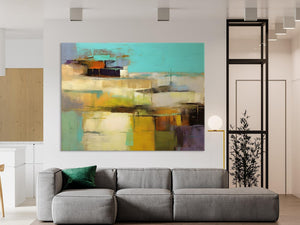 Modern Wall Art Ideas for Bedroom, Extra Large Canvas Painting, Original Abstract Art, Hand Painted Wall Art, Contemporary Acrylic Paintings-Art Painting Canvas