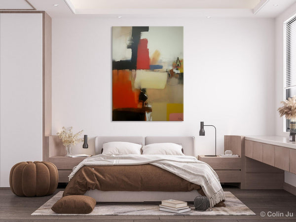 Large Contemporary Wall Art, Abstract Wall Paintings, Extra Large Paintings for Bedroom, Hand Painted Canvas Art, Original Modern Painting-Art Painting Canvas