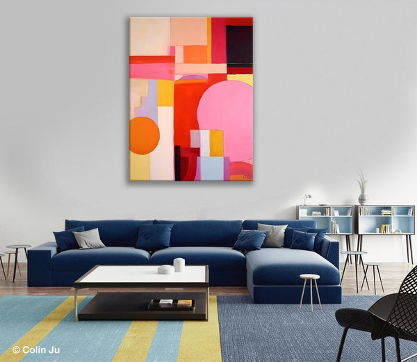 Large Wall Painting for Bedroom, Hand Painted Canvas Art, Large Modern Paintings, Original Abstract Canvas Art, Acrylic Painting on Canvas-Art Painting Canvas