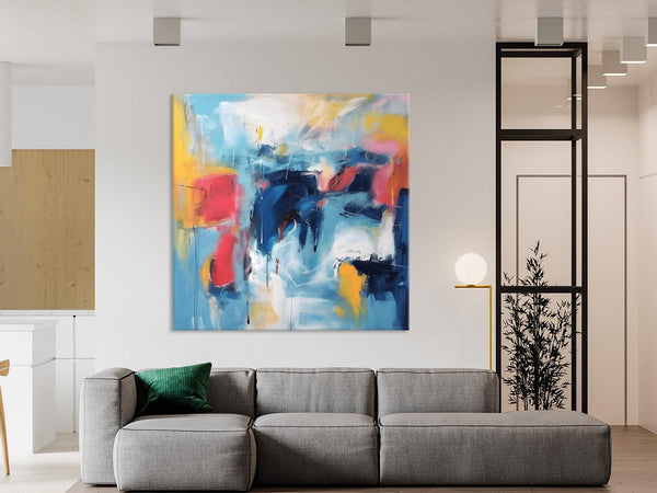 Abstract Paintings for Bedroom, Original Modern Paintings, Large Contemporary Canvas Art, Modern Acrylic Artwork, Buy Art Paintings Online-Art Painting Canvas