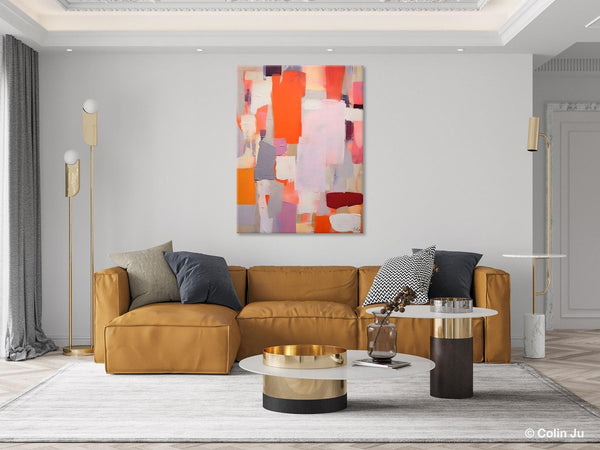 Abstract Wall Paintings, Heavy Texture Canvas Art, Large Contemporary Wall Art, Extra Large Paintings for Bedroom, Original Modern Painting-Art Painting Canvas