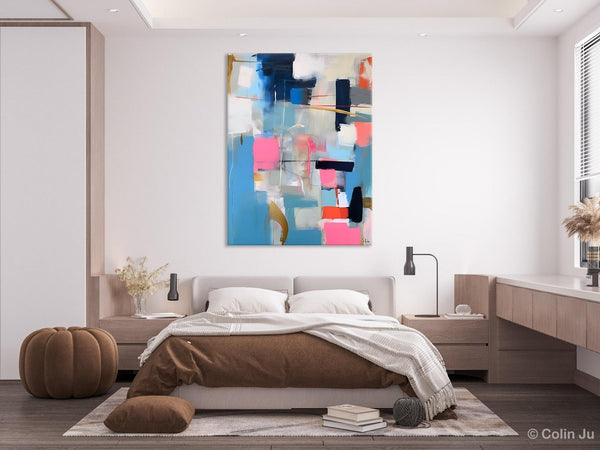 Modern Wall Art Paintings, Canvas Paintings for Bedroom, Contemporary Acrylic Painting on Canvas, Large Original Art, Buy Wall Art Online-Art Painting Canvas