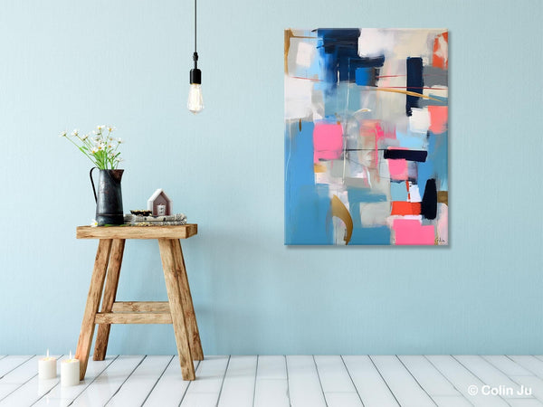Modern Wall Art Paintings, Canvas Paintings for Bedroom, Contemporary Acrylic Painting on Canvas, Large Original Art, Buy Wall Art Online-Art Painting Canvas