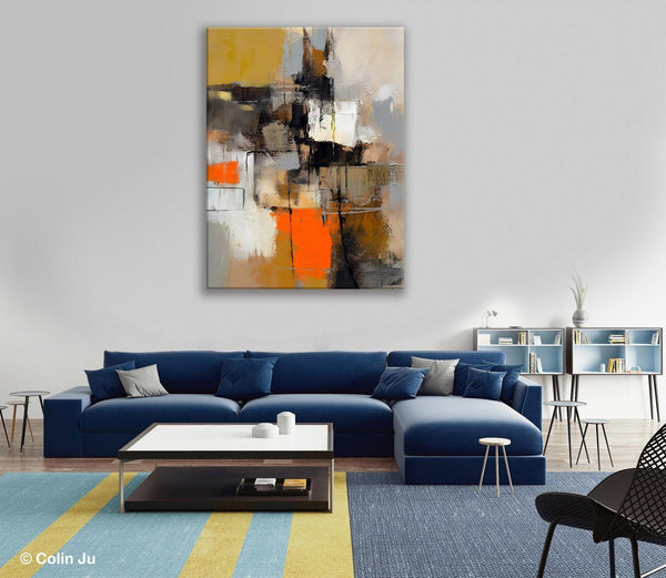 Acrylic Painting on Canvas, Modern Paintings, Extra Large Paintings for Dining Room, Large Contemporary Wall Art, Original Abstract Painting-Art Painting Canvas