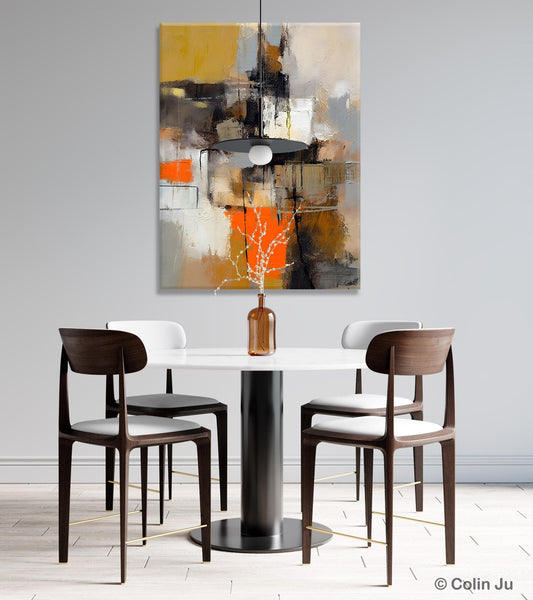Acrylic Painting on Canvas, Modern Paintings, Extra Large Paintings for Dining Room, Large Contemporary Wall Art, Original Abstract Painting-Art Painting Canvas