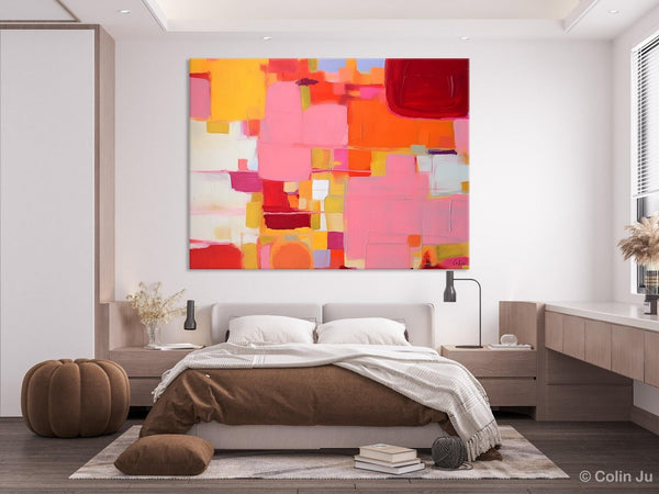 Original Acrylic Wall Art, Oversized Contemporary Acrylic Paintings, Abstract Canvas Paintings, Extra Large Canvas Painting for Living Room-Art Painting Canvas